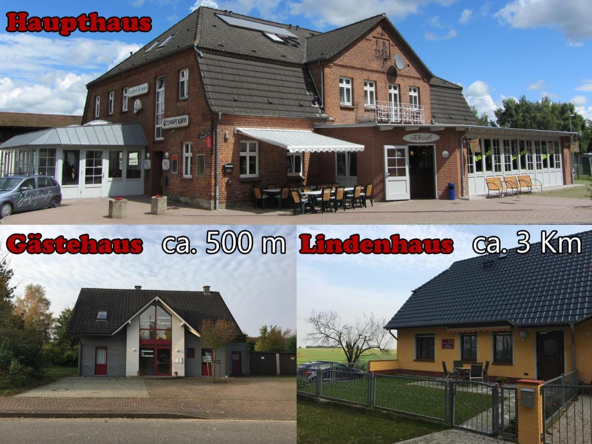Gaestehaus Scharfe Kurve Lutzow Zewnętrze zdjęcie